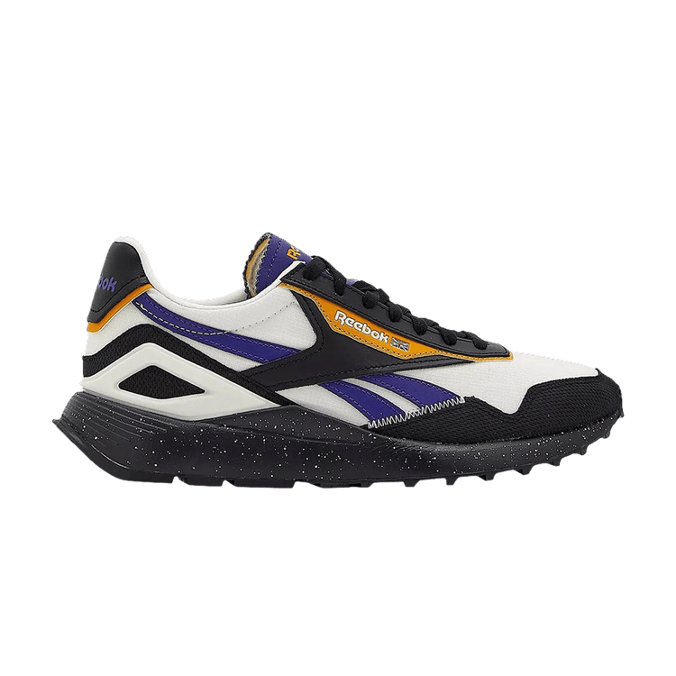 

Кроссовки Reebok Classic Leather Legacy AZ 'Chalk Black Bold Purple', черный