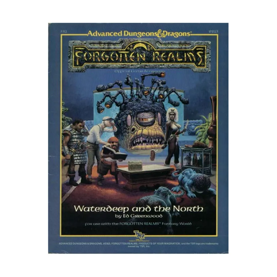 

Waterdeep and the North (1st Printing), Forgotten Realms - World Books, мягкая обложка