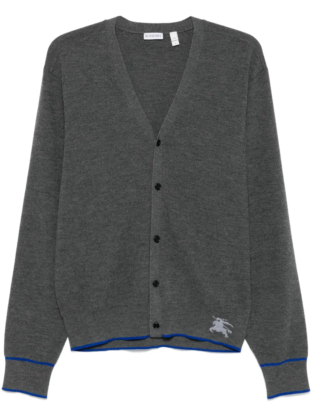 

Кардиган Equestrian Knight BURBERRY, серый