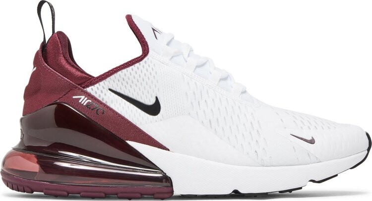 

Кроссовки Air Max 270 'White Night Maroon', белый, Коричневый;белый, Кроссовки Air Max 270 'White Night Maroon', белый