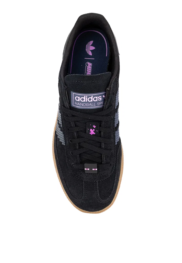 Кроссовки детские, коллаборация с Minecraft, Handball Spezial, Adidas, черный — фото 4