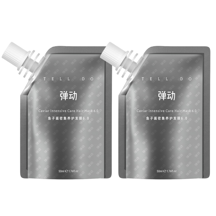 

Маска для волос Caviar для объема и пышности после химической завивки, восстанавливающая уход для поврежденных волос 50мл/50мл*2 8+minutes