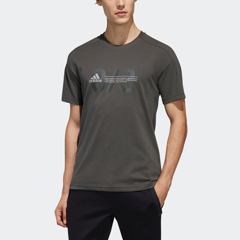 Футболка мужская Легенда Земля Adidas, цвет Legend Earth — фото 3