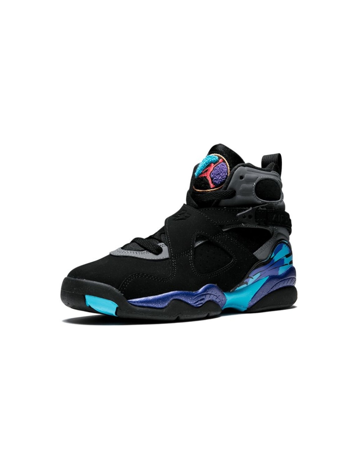 Jordan Kids кроссовки Air Jordan 8 Retro, черный — фото 4