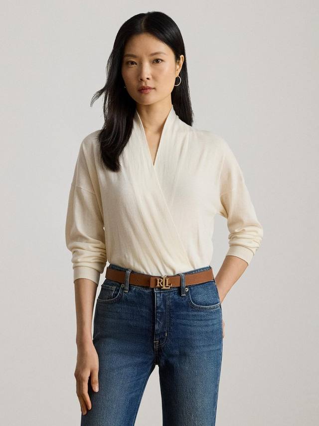 

Джемпер-накидка Lauren Wakira Ralph Lauren, Cream