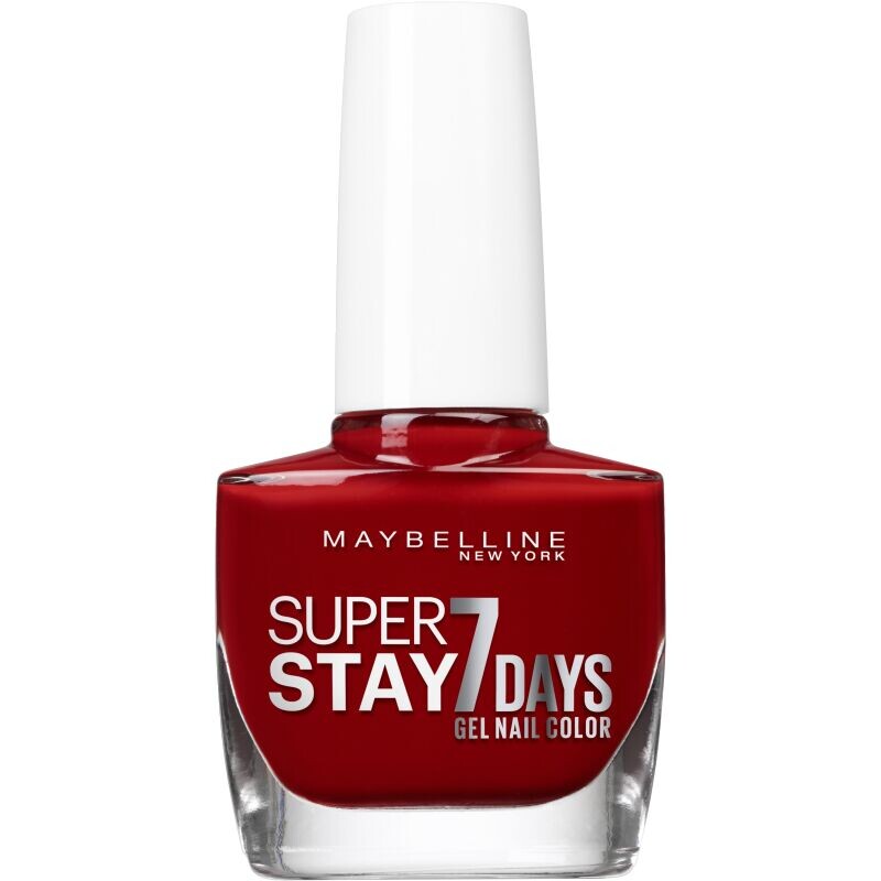 

Лак для ногтей Super Stay 7 Days № 06 Темно-красный Maybelline New York, 10 ml