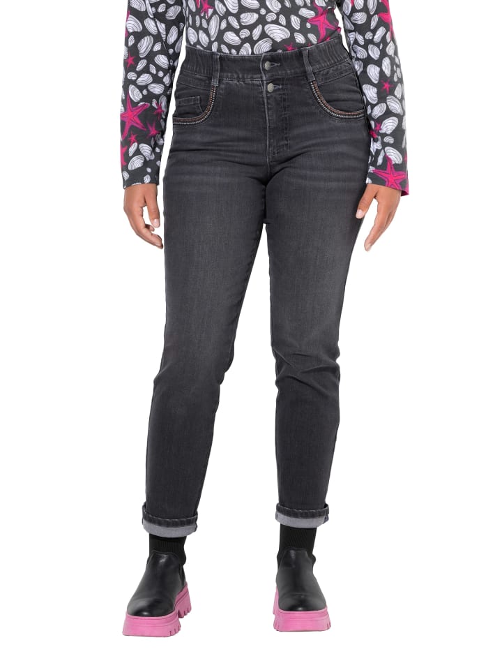 

LAURASØN Темно-серые джинсы