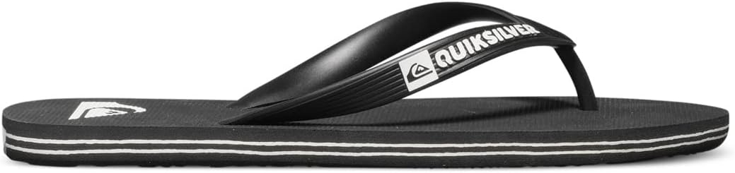 Мужские вьетнамки Quiksilver, белый/черный — фото 2