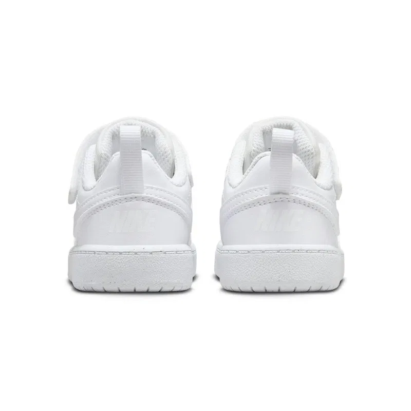 Детские кроссовки Nike Court Borough Low Recraft PS, белый (Размер 15.0cm - 25 RU) — фото 2