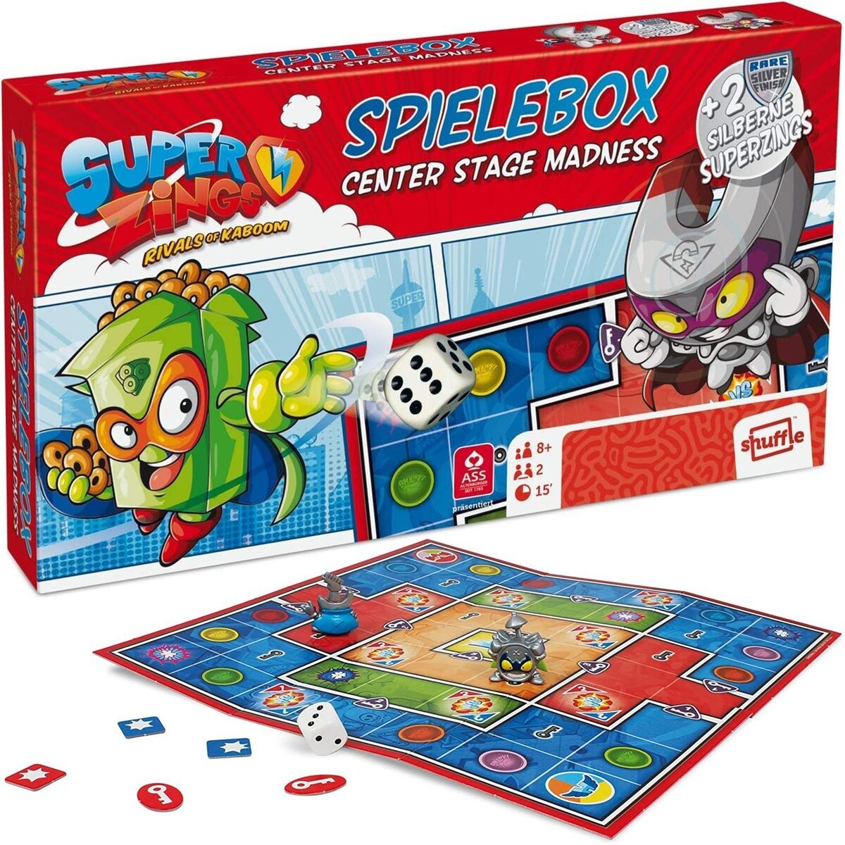 

Настольная игра MagicBox SuperZings + 2 фигурки