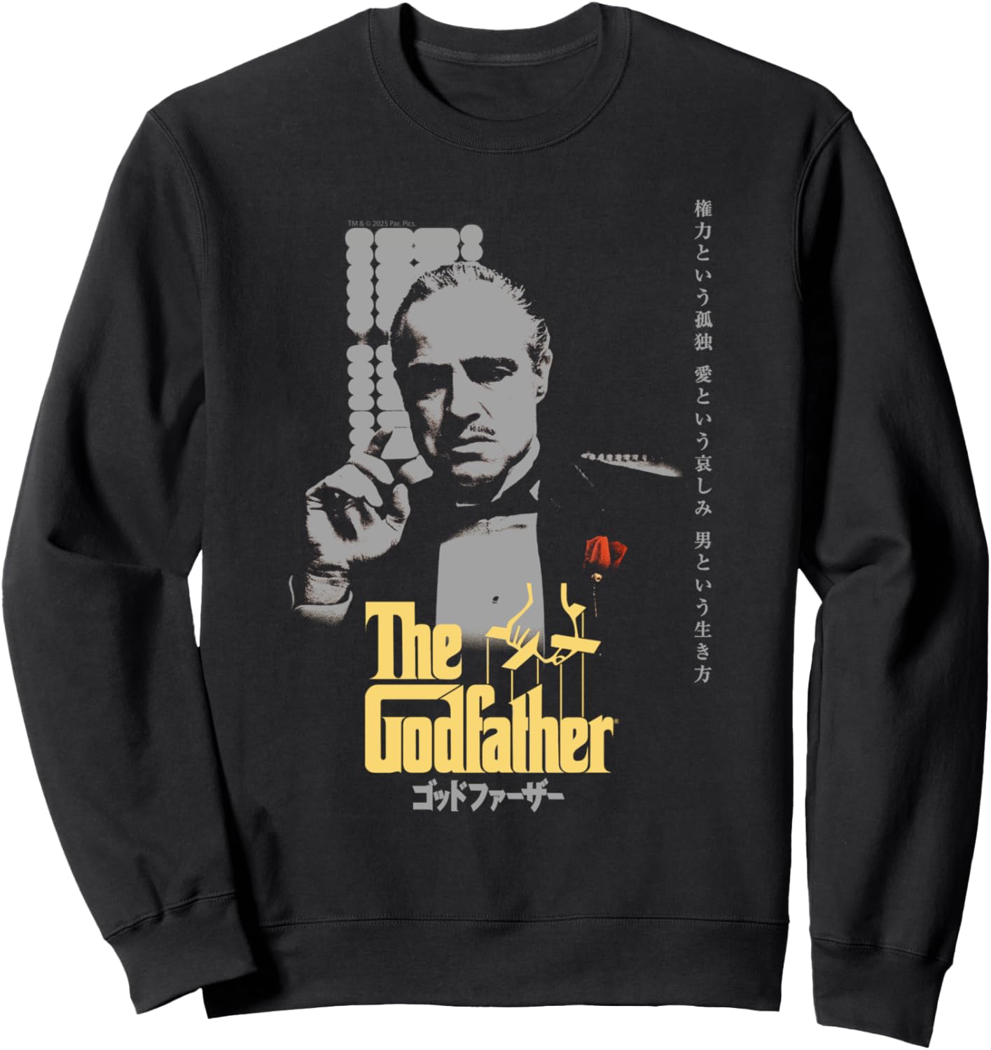 

Официальная толстовка «Крестный отец» - «Соло силы» The Godfather, черный