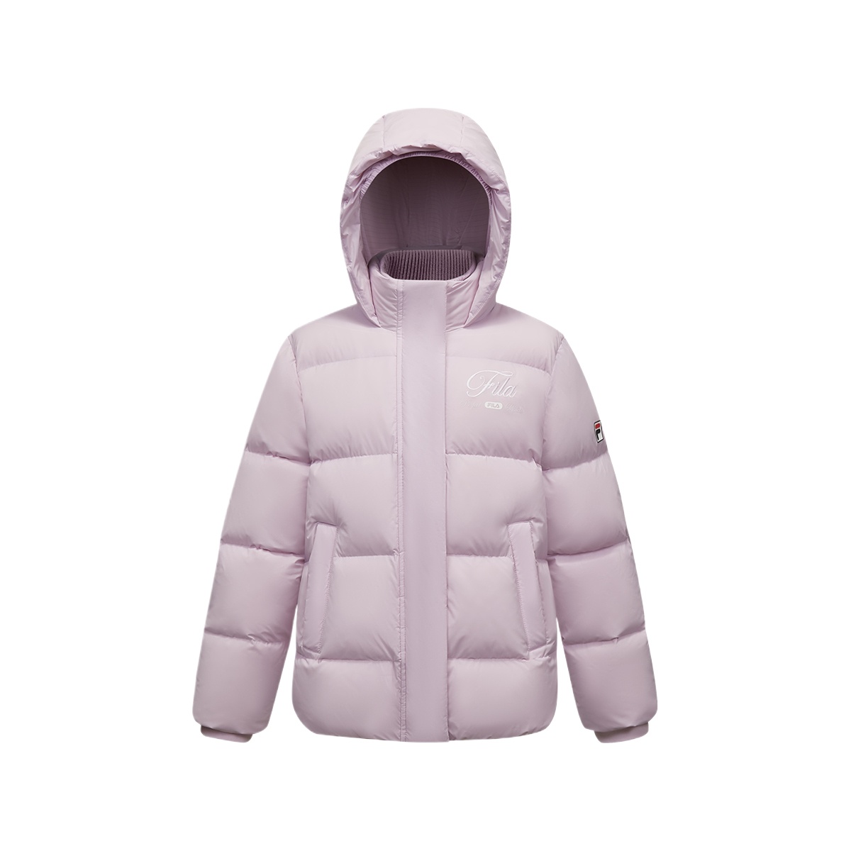 Пуховик FILA KIDS, фиолетовый
