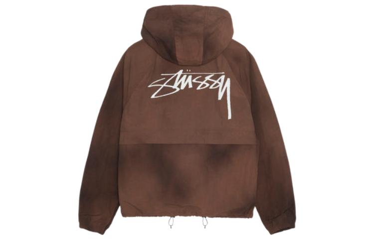 Stussy Волновой окрашенный пляжный ракушка, Flower Chestnut — фото 3