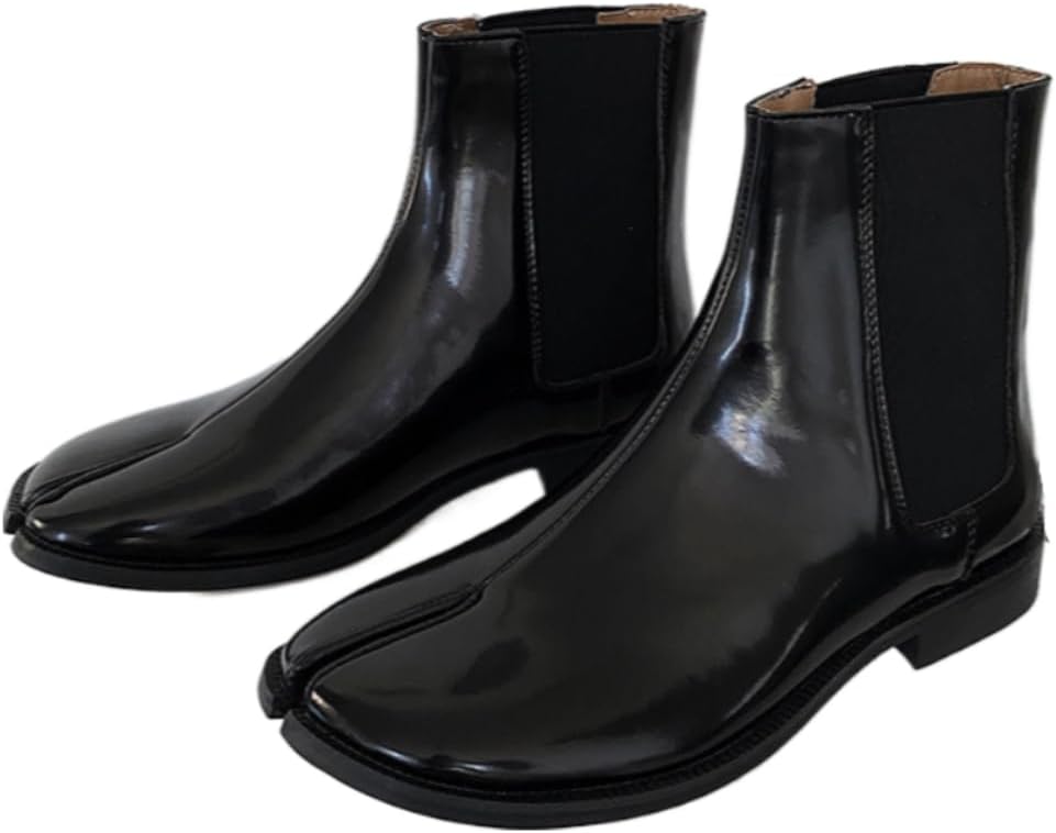 

Ботинки Tabi для мужчин и женщин, лоферы с раздельным носком, альтернатива спортивным ботинкам Lokolucx, черный