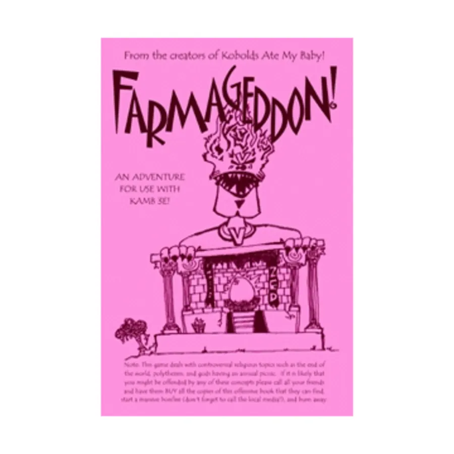 

Модуль Farmageddon, Kobolds Ate My Baby! (9th Level Games)