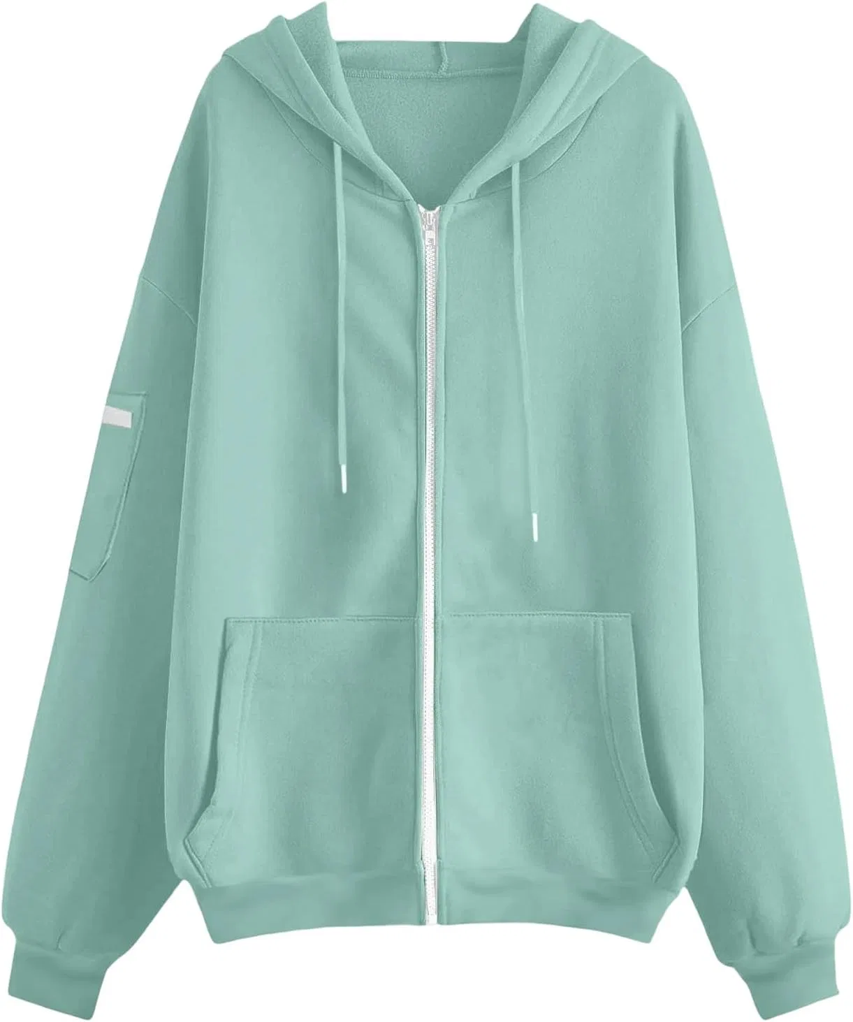 Женский худи оверсайз, Light En8 (Zip Up)