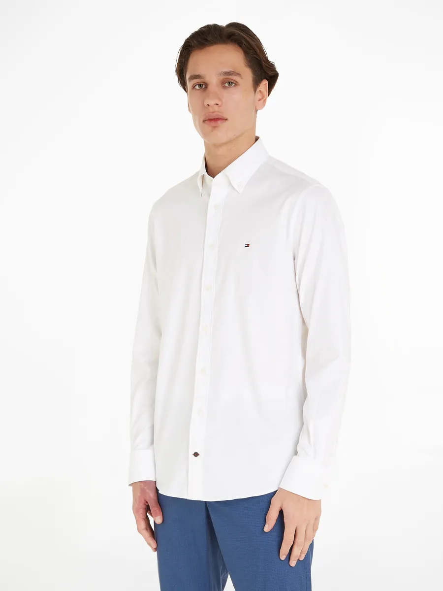 

Tommy Hilfiger Деловая рубашка на заказ "CL FLEX OXF RF SHIRT" Tommy Hilfiger Tailored, белый