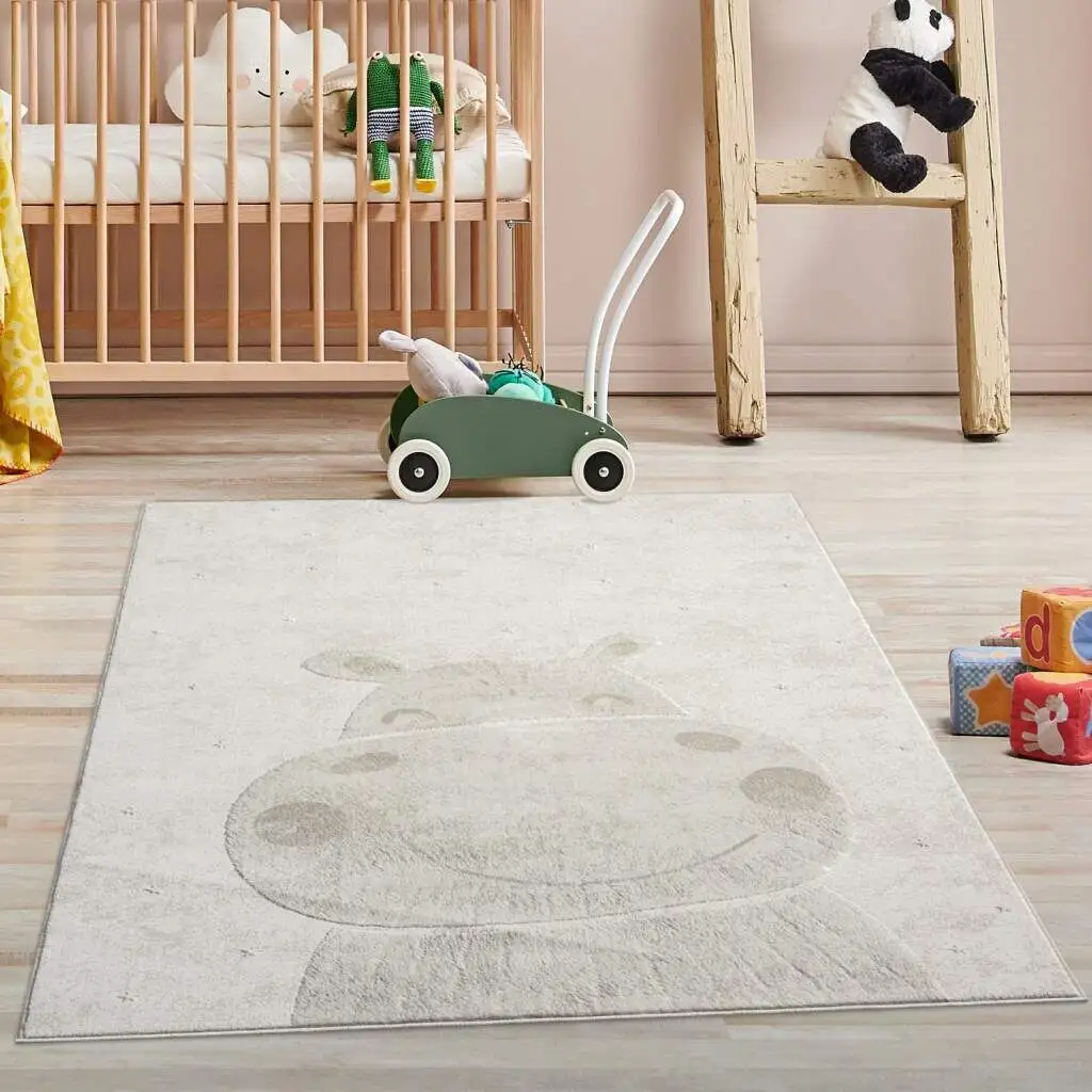 

Carpet City детский ковер "MARA703", прямоугольный, ковер для детской комнаты животные бежевый игровая комната 80х150 см, цвет Creme
