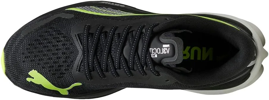 Мужские кроссовки PUMA Velocity Nitro 3, черный/желтый — фото 4