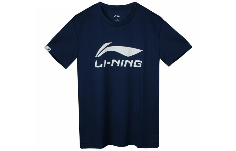 

Футболка серии Badminton, мужская, темно-синяя Lining, темно-синий
