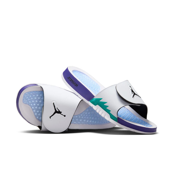 Тапочки hydro 5 slides Air Jordan, белый — фото 3