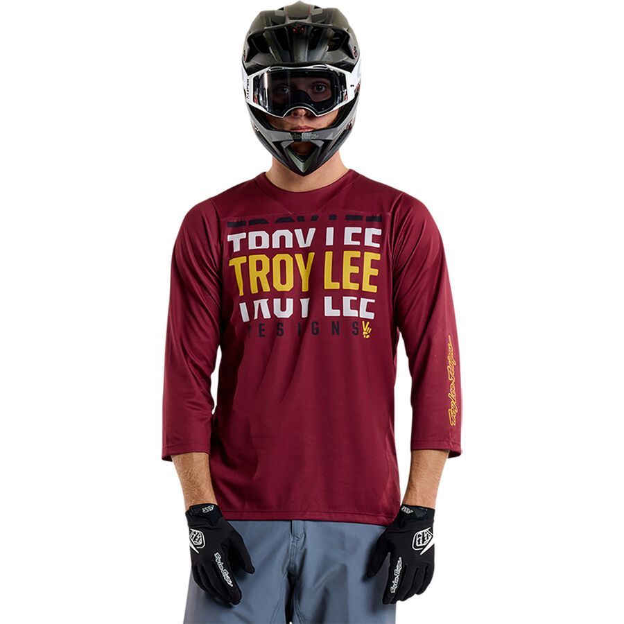 

Футболка Troy Lee Designs Ruckus Troy Lee Designs, Spun Oxblood