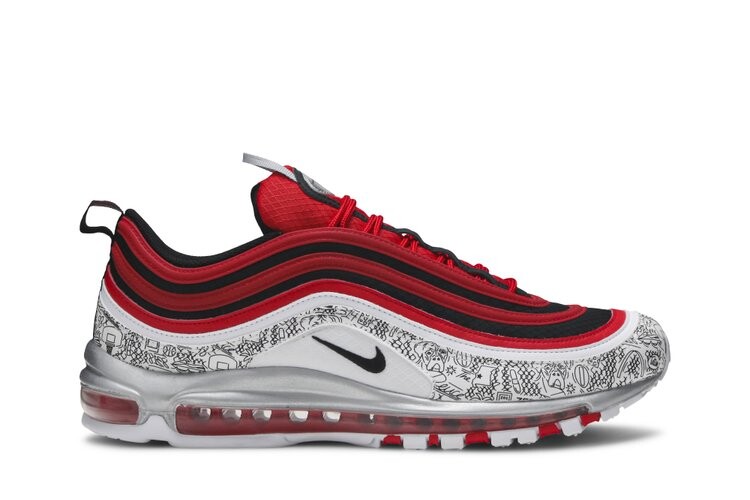 

Кроссовки Nike Jayson Tatum x Air Max 97 'Saint Louis Roots', красный