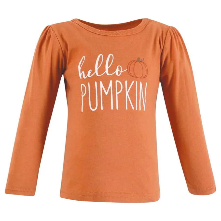 Футболки с длинным рукавом Hudson Baby, Fall Pumpkin Spice — фото 4