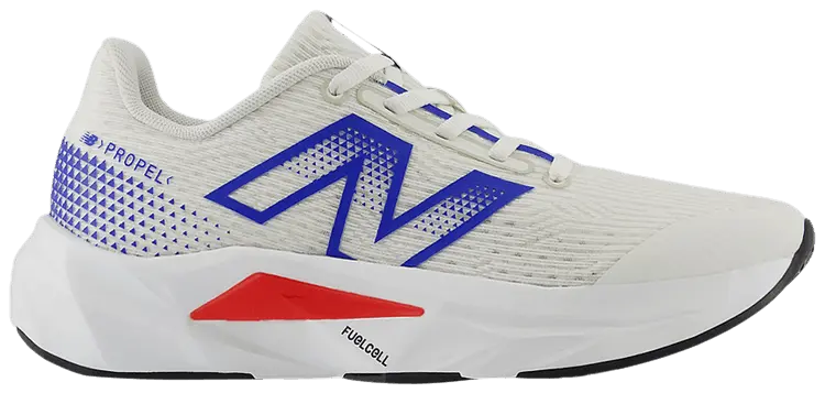 

Кроссовки New Balance FuelCell Propel v5 Big Kid 'Sea Salt Royal True Red', кремовый