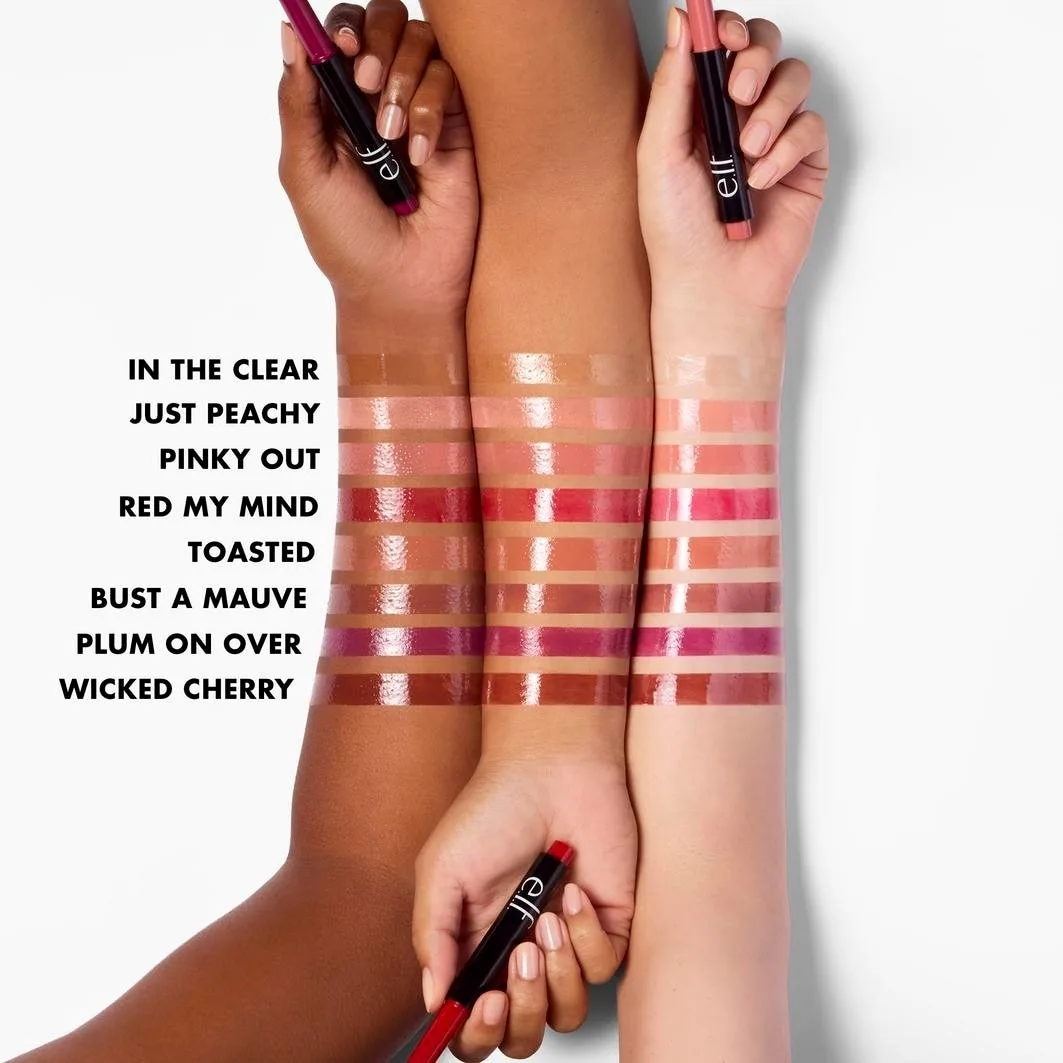 Пухлые губы, эффектный макияж губ Elf Cosmetics, pinky out, 1,2 гр — фото 3