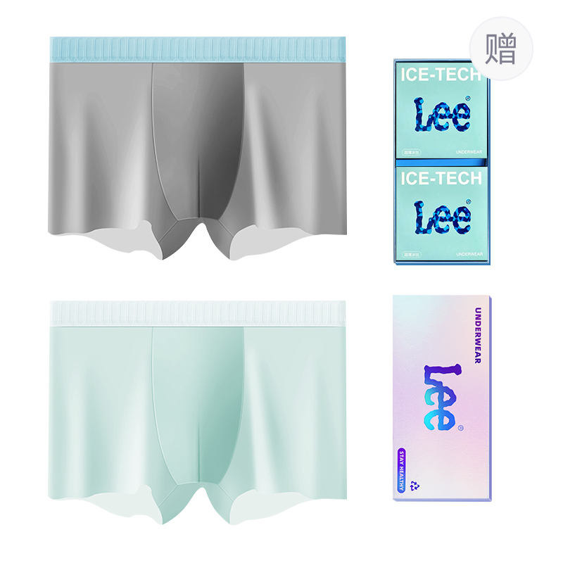 

Классические 101 трусы мужские подарочный набор из 2 полосок Lee, зеленый