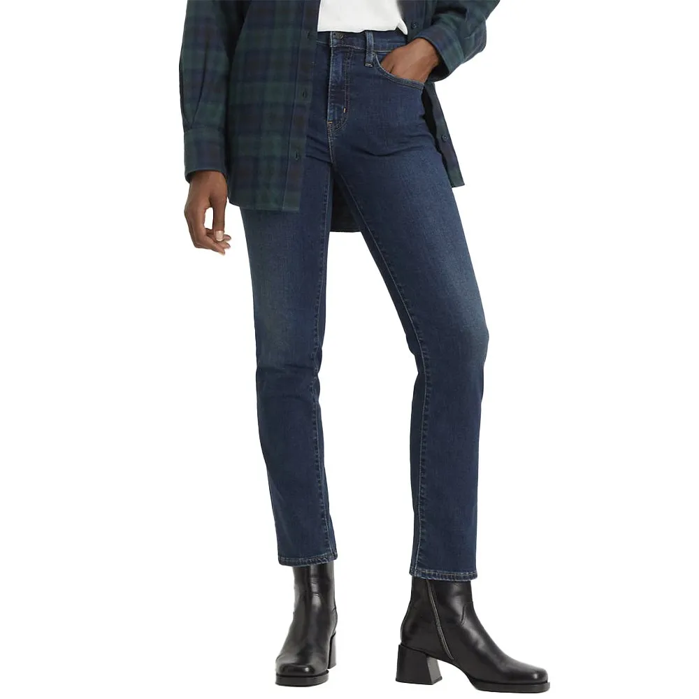 

Джинсы Levi's 724 High Rise Straight, синий