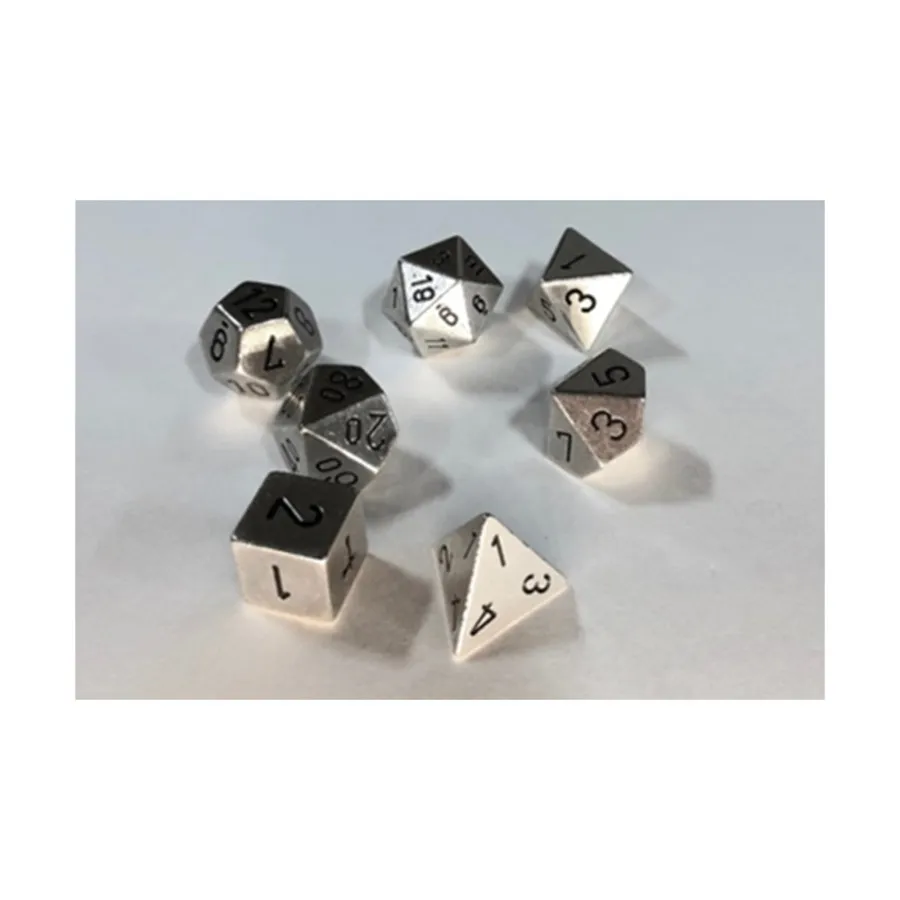 

Поли-набор - серебро (8), Dice - Metal