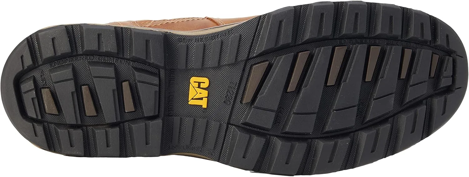 Мужские рабочие ботинки CAT Pelton ST Cat Footwear, бежевый — фото 4