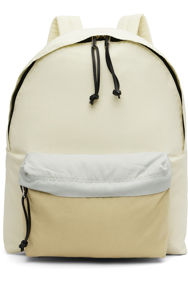 

Auralee Рюкзак Off White & beige aeta edition