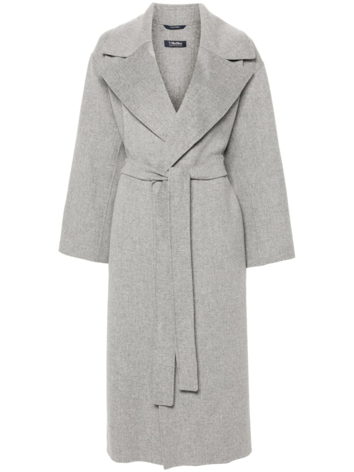 

'S Max Mara шерстяное меланжевое пальто, серый