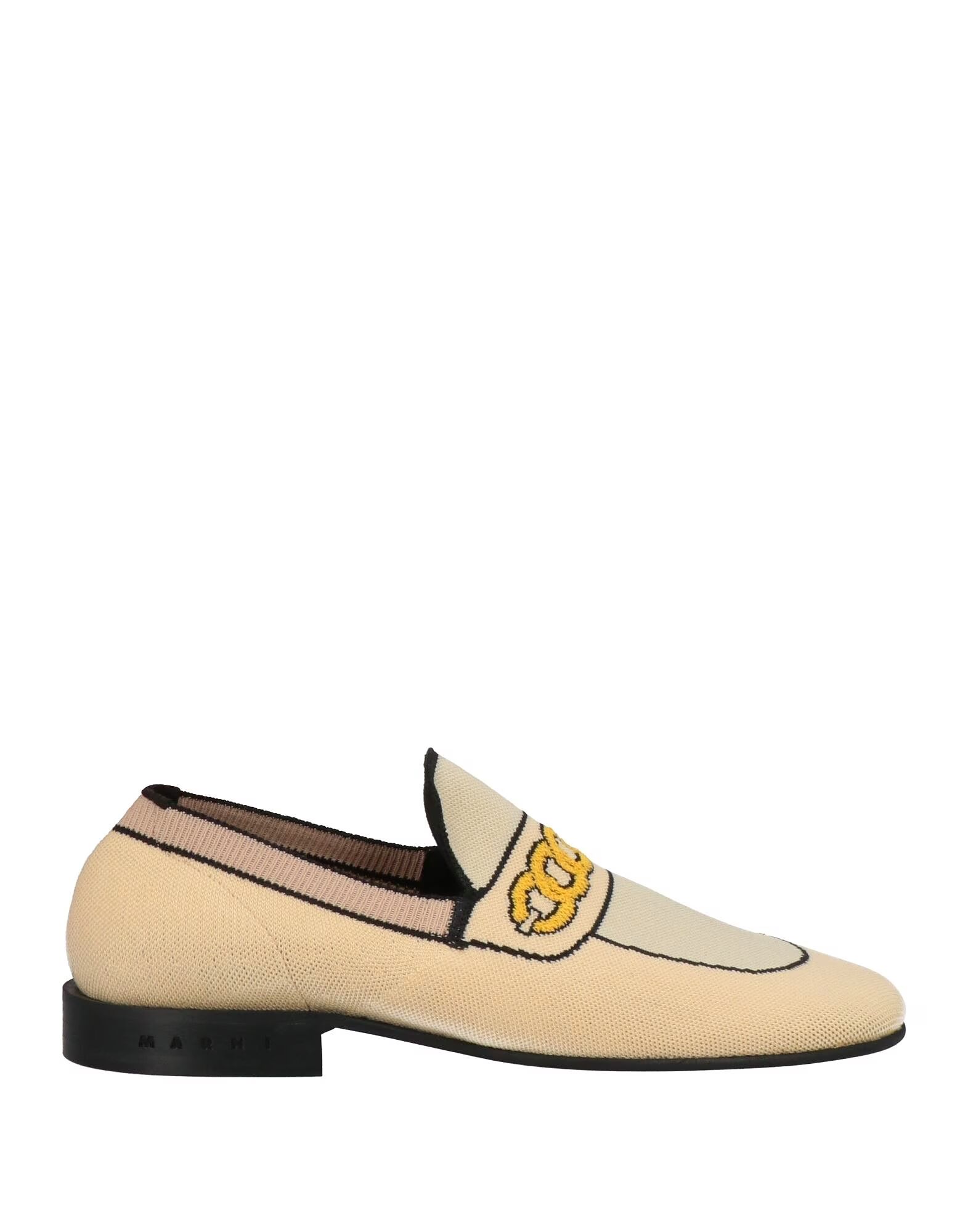 Лоферы Marni, бежевый