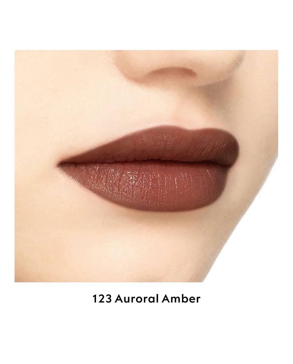 Помада Rouge à Lèvres Mat Labial Gucci, 123 - Auroral Amber — фото 4
