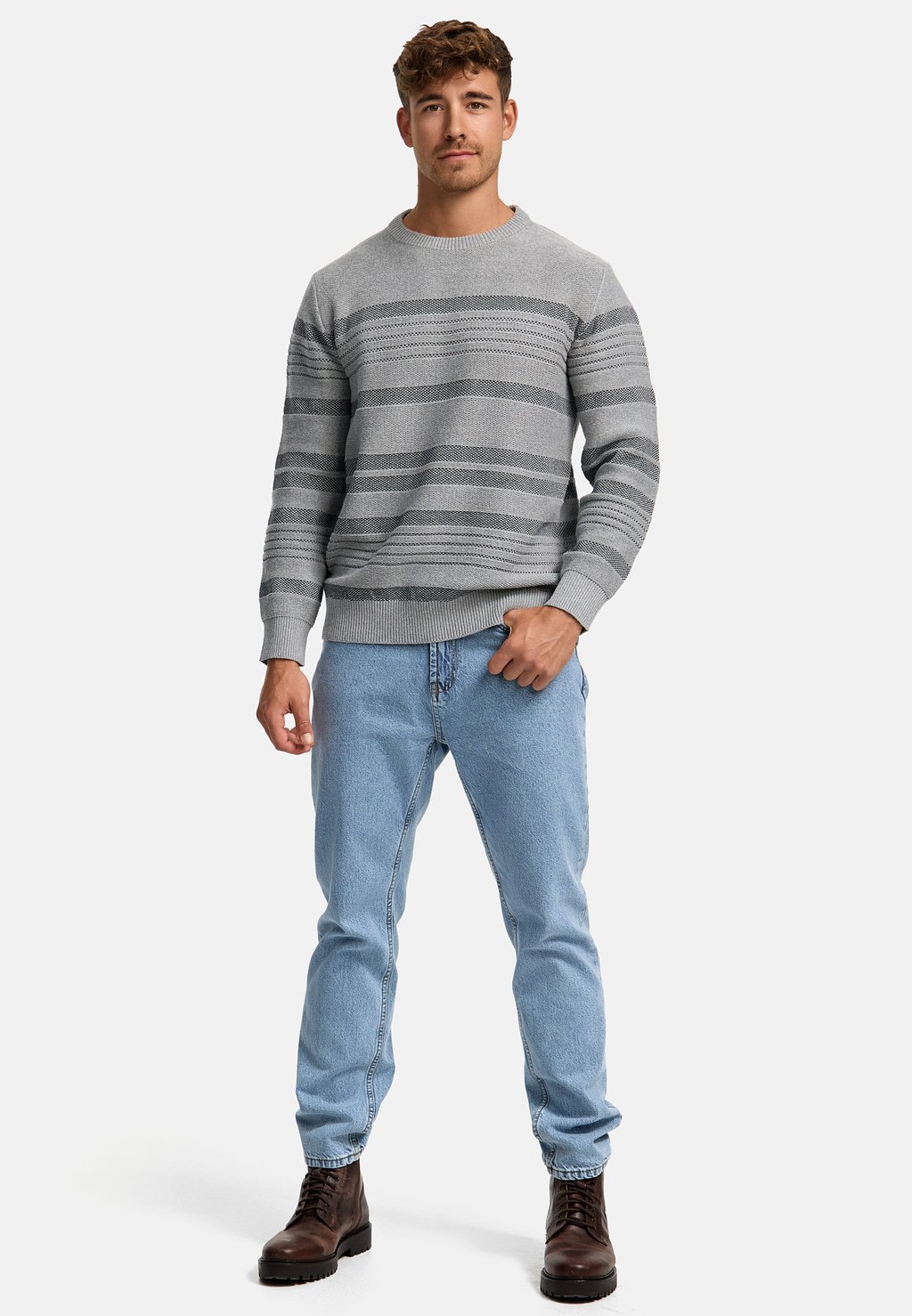 

Джемпер SCOTT INDICODE JEANS, серый