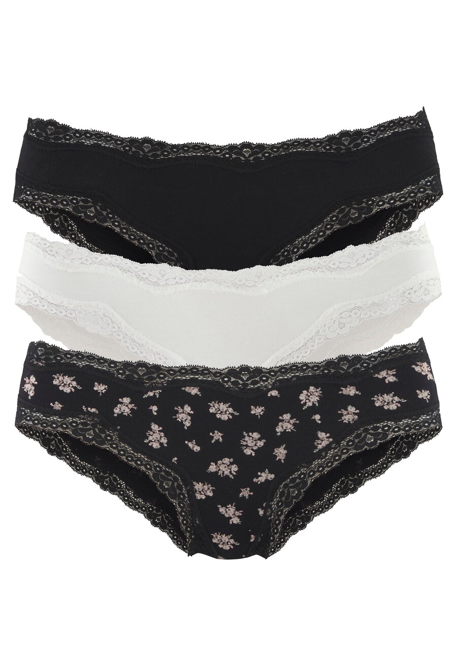 

Трусики VIVANCE Panty, черный/белый