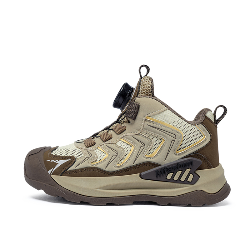 

Детские уличные ботинки Kids BIG WASP, хаки leather surface