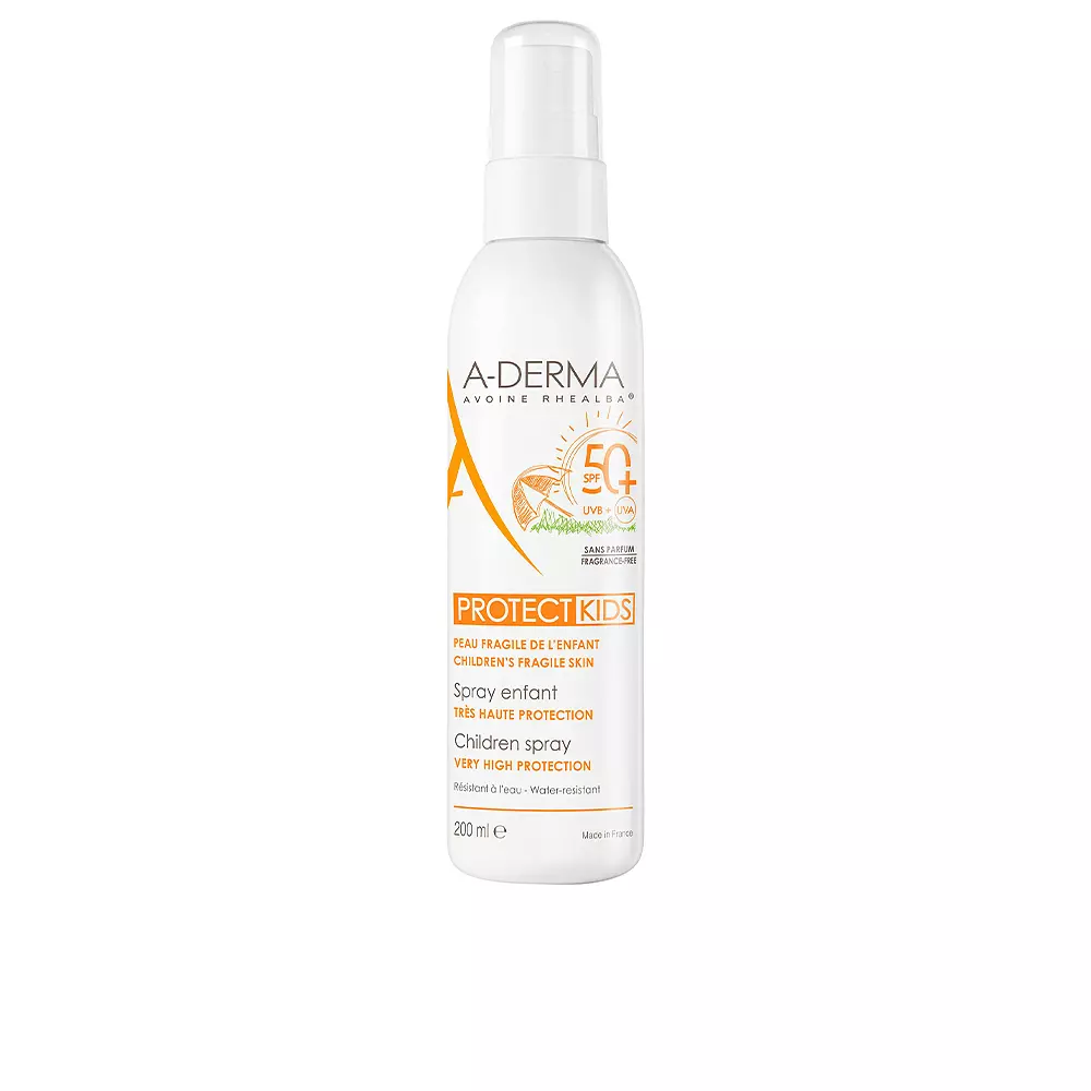

Солнцезащитный крем Protect Kids Spray Solar Infantil Spf50+ A-Derma, 200 мл