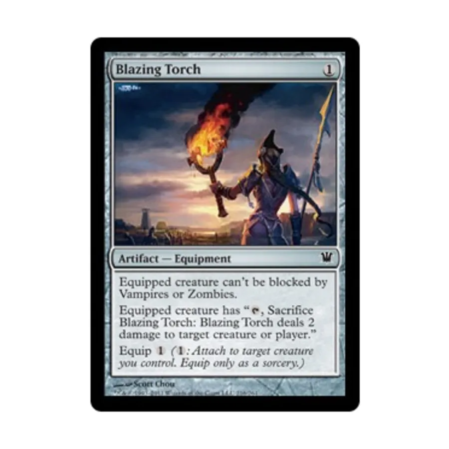 

CCG Пылающий факел (С) (фольга), MTG - Innistrad