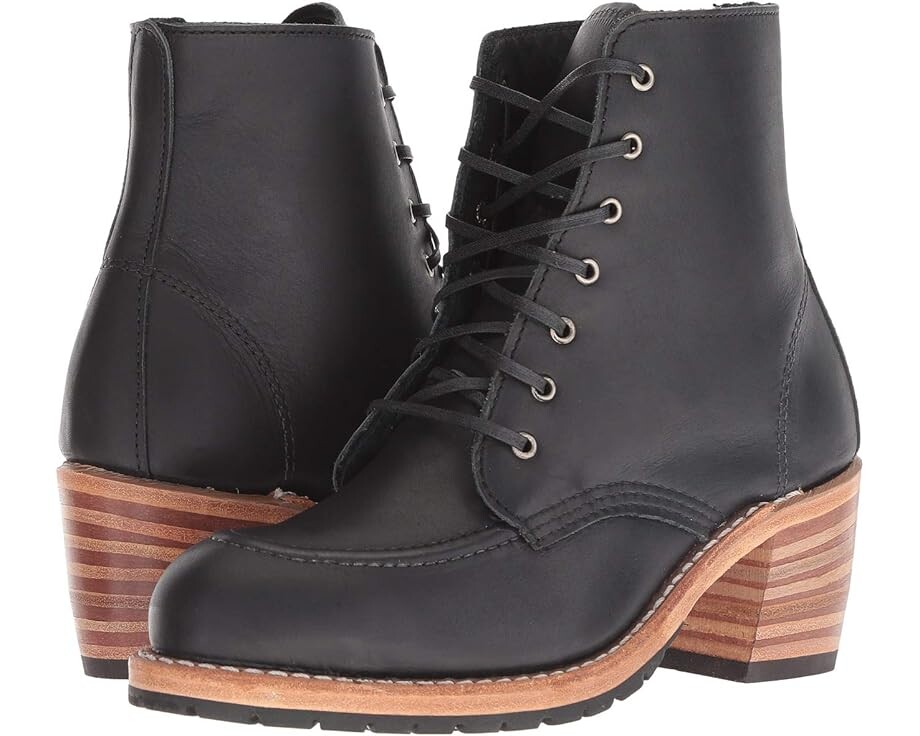 Ботинки Red Wing Heritage Clara, цвет Black Boundary