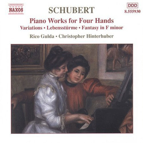 

CD диск Schubert / Gulda / Hinterhuber: Piano Works for 4 Hands