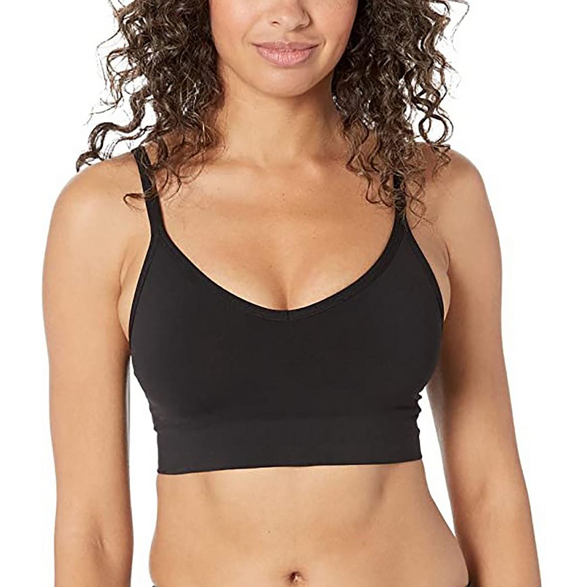 

Женский беспроводной утягивающий бюстгальтер-бралетт Spanx, цвет very black