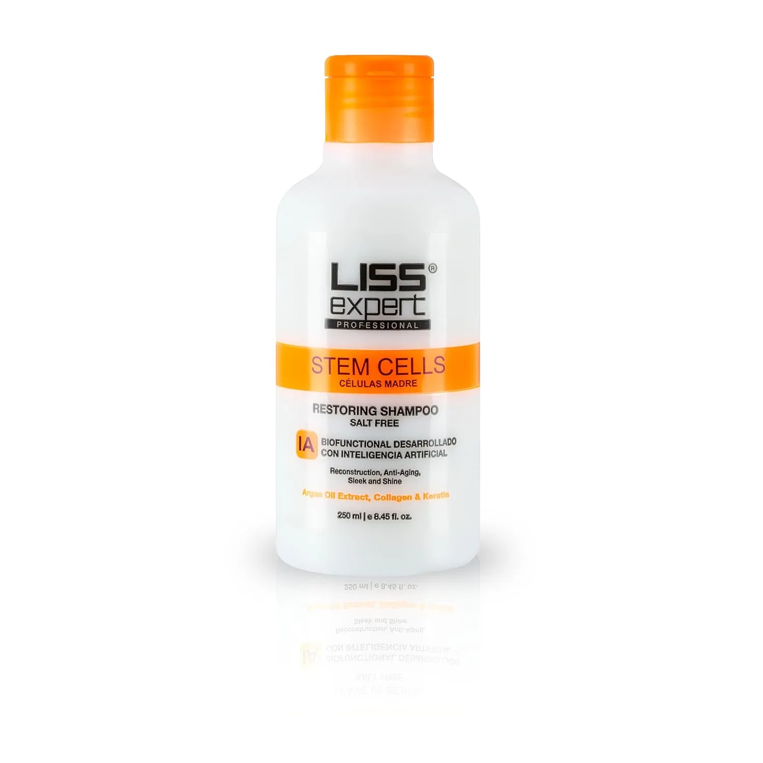 Восстанавливающий шампунь Liss Expert Stem Cells, 250 мл Liss Expert Professional