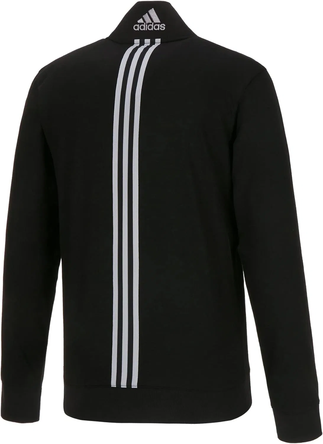 Куртка лёгкая бомбер ADIDAS, Black/Grey — фото 2