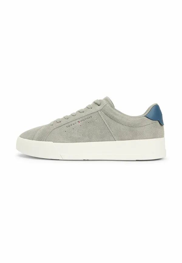 Контрастные кроссовки для корта на каблуке Tommy Hilfiger, Universal Grey