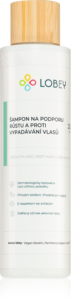 

Уход за волосами, стимулирующий рост волос, шампунь против выпадения волос Lobey, 200 мл